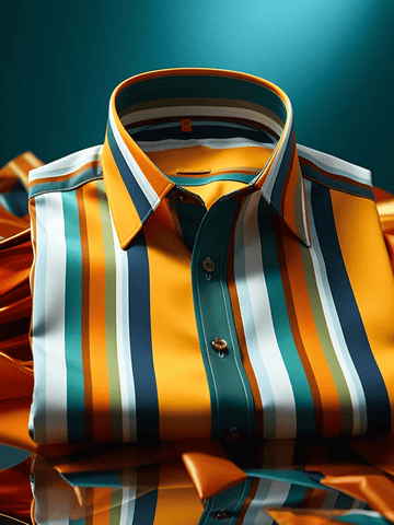 Romantic Striped Shirt for Men