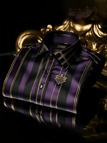 Men’s Satin Luxe Print Shirt