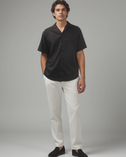 Vincenzo Short Sleeve Linen Shirt
