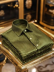 Men's Silk Luxury Business Shirt