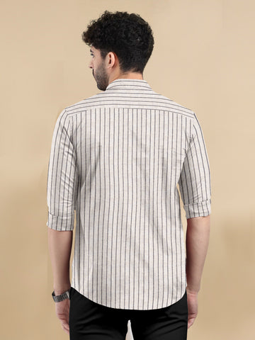 StriForm Luxe Linen Cotton Shirt