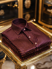 Men's Silk Luxury Business Shirt