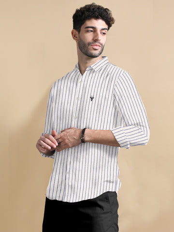 StriForm Luxe Linen Cotton Shirt
