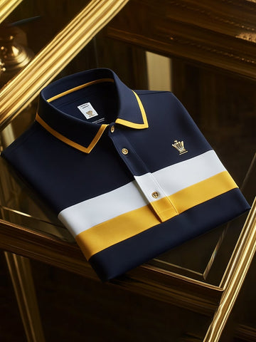 Men's Business Logo Polo Shirt