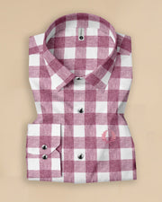Metro Gingham Elite Cotton-Linen Shirt