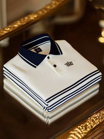 Men’s Logo Button Polo Shirt