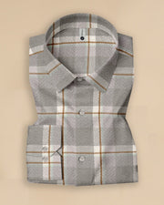 VistaChecks Cotton-Linen Shirt