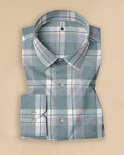 VistaChecks Cotton-Linen Shirt