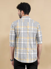 VistaChecks Cotton-Linen Shirt