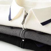 Valorian Zipper-Collar Sweater