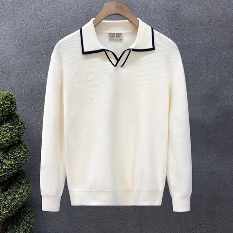 BreezeWeave Summer Polo Knit