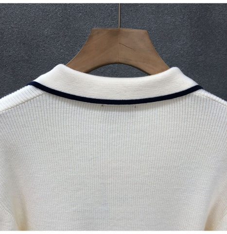 BreezeWeave Summer Polo Knit
