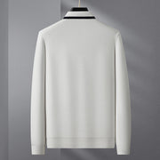 Textured half-zip Polo