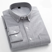 Executive Cotton Long Sleeve Oxford Shirt