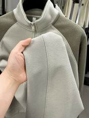 Aristo Corded Quarter-Zip Sweatshirt