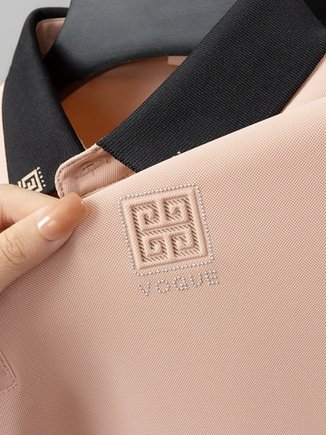 Royvante Elite Contrast Trim Polo T-Shirt