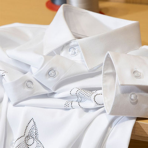 Diamond Accent Formal Shirt