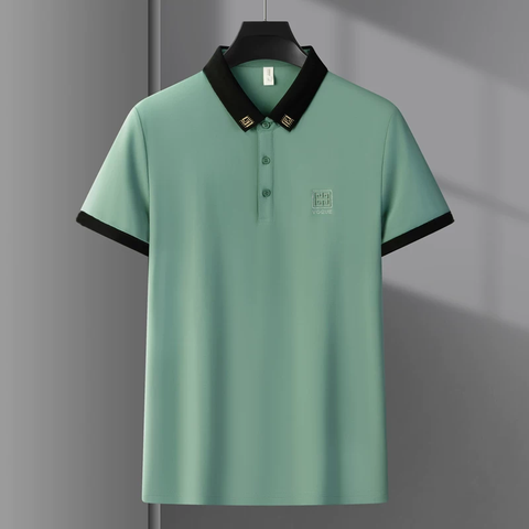 Royvante Elite Contrast Trim Polo T-Shirt