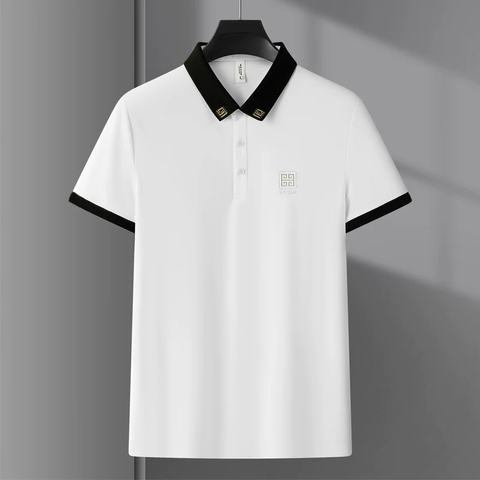 Royvante Elite Contrast Trim Polo T-Shirt