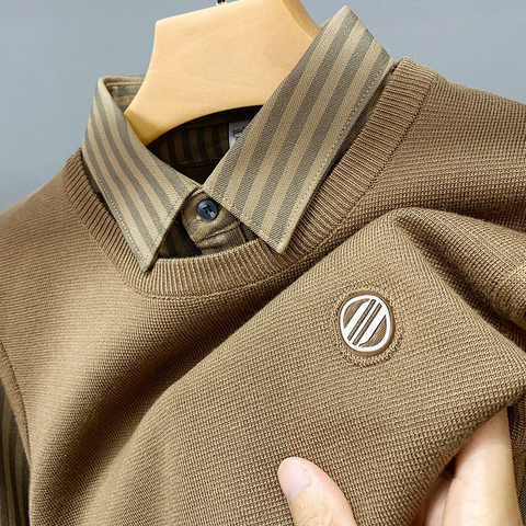 Grandiose Heritage Knit Sweatshirt