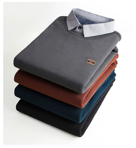 Elite Ribbed-Weave Sweatshirt