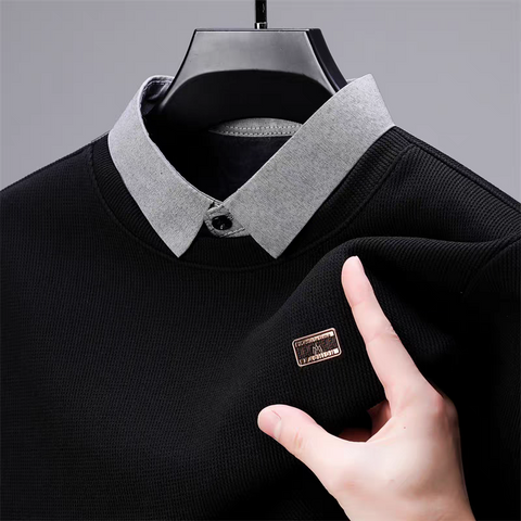 Elite Ribbed-Weave Sweatshirt