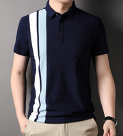 Velocity Stripe Polo T-Shirt