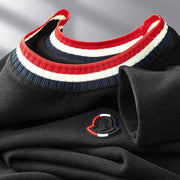 Regalia Stripe Accent Crewneck