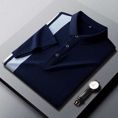 Velocity Stripe Polo T-Shirt