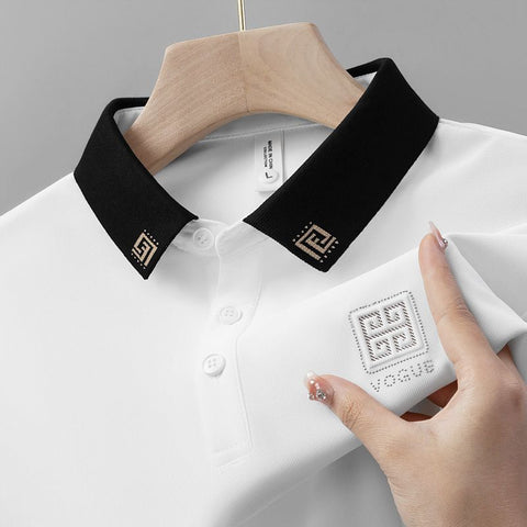 Royvante Elite Contrast Trim Polo T-Shirt