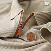 Heritage Zipline Crest Polo T-Shirt