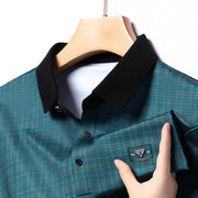 Lavish Branded Plaid Polo T-Shirts