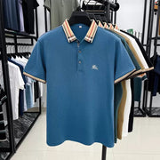 AristoCheck Emblem Collar Polo