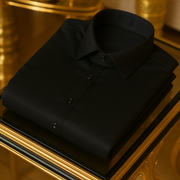Men's Silk Luxury Business Long Sleeve Shirt